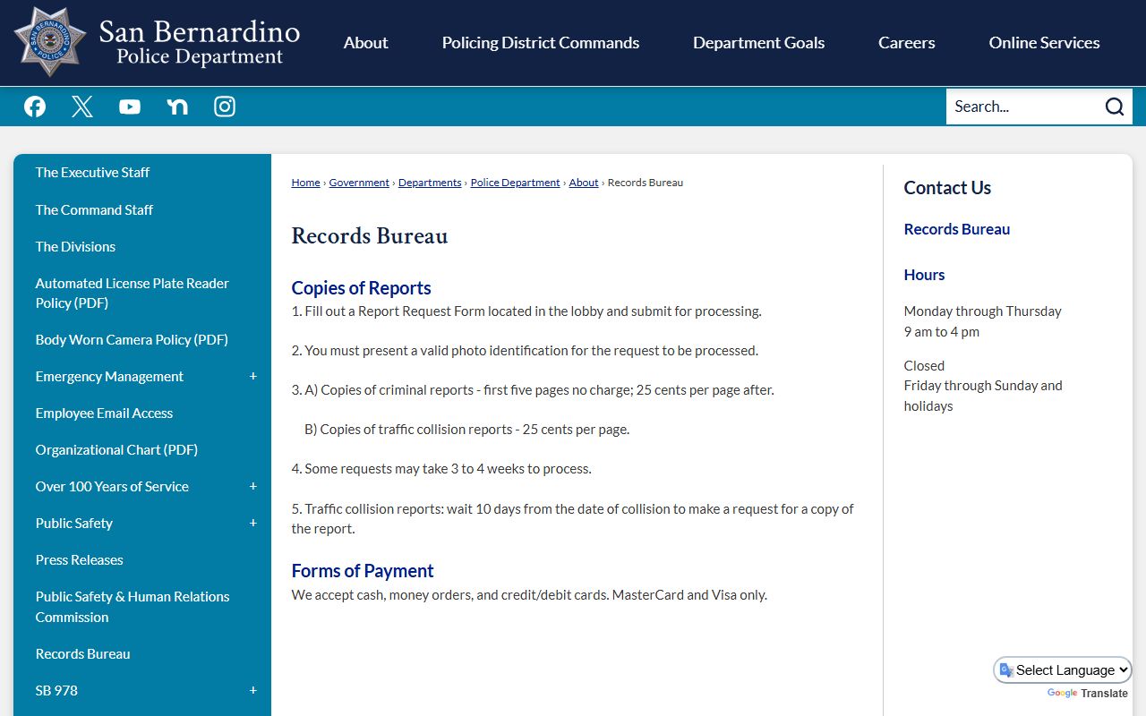 San Bernardino County inmate locator booking search tool